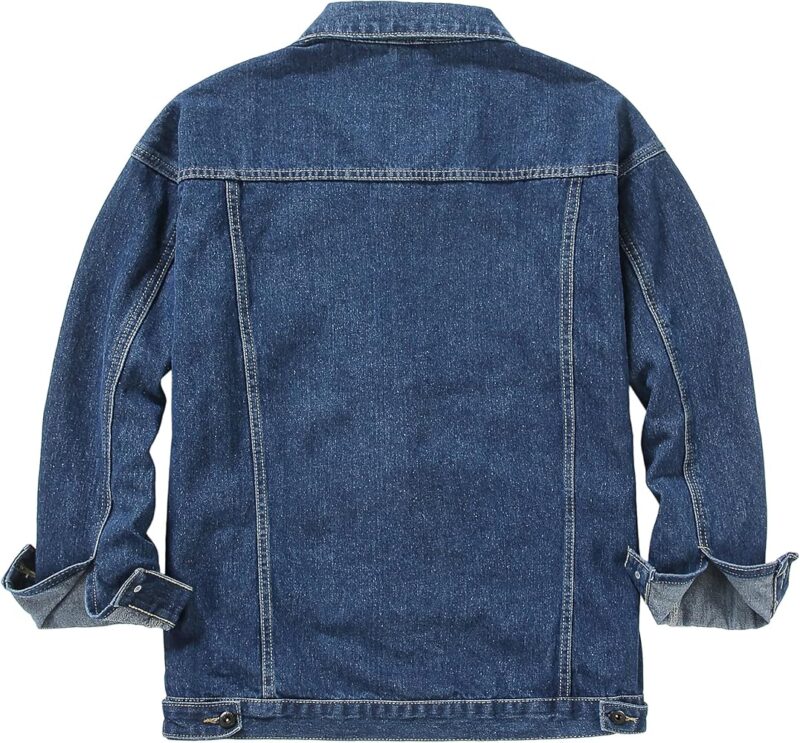 91ckBeZ32IL._AC_UY1000_ Mens Denim Jacket Oversized Fit - Navy