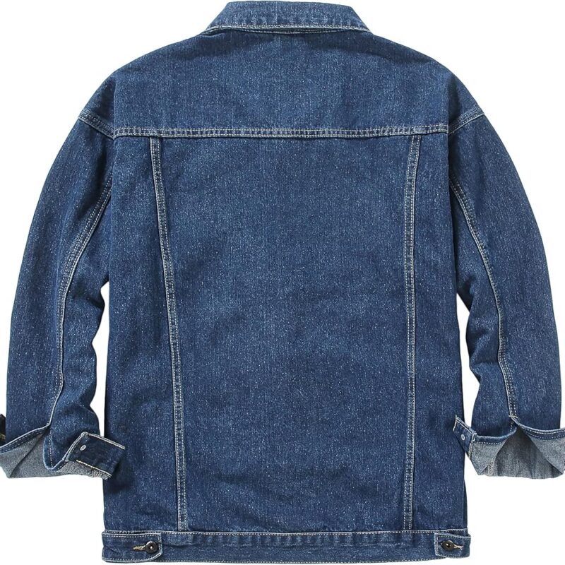 91ckBeZ32IL._AC_UY1000_ Mens Denim Jacket Oversized Fit - Navy