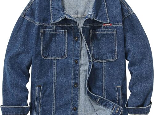 91j6H7YJz-L._AC_UY1000_ Mens Denim Jacket Oversized Fit - Navy