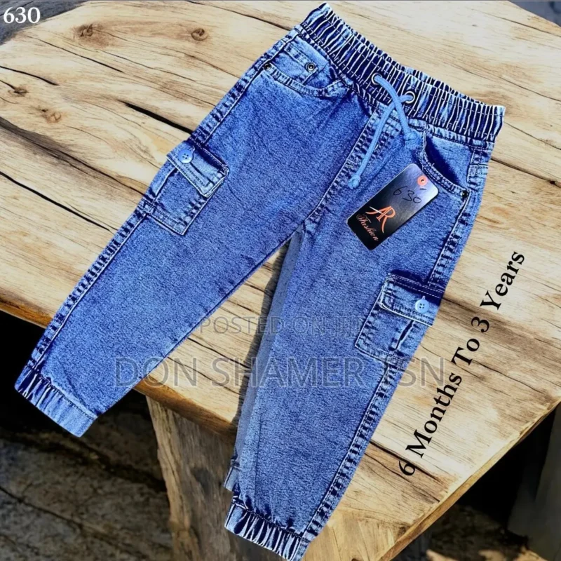 Boys – Jeans – Black – Style 0314