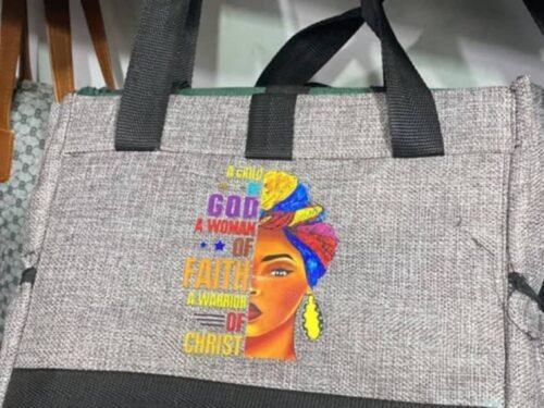 God Made Woman of Faith Tote Bag