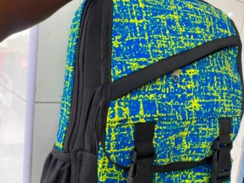 hamsa-product-09 Blue-Green African Print Backpack