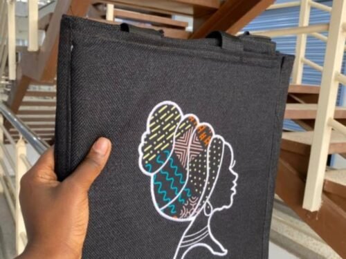 African Sisters Slim Tote Bag