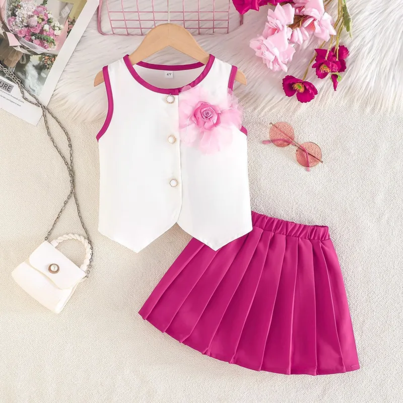 Girls' Set New Sleeveless – Style 0332