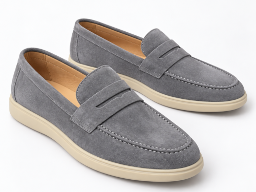 svd-sv-0125-clean-01 Men – Loafers – Gray – Size 38–46 – Style 0125