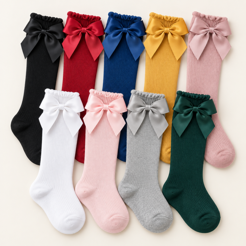 svd-sv-0323-clean-01 Girls – Socks – Multicolor – Size 0-4 Years – Style 0323
