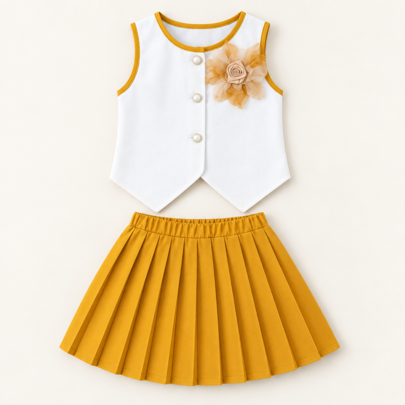 Girls' Set New Sleeveless – Style 0332