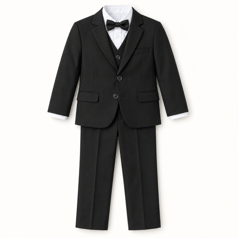 Boys – Suits – Black – Style 0346