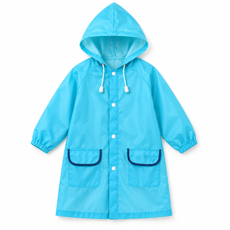 Children's Long Raincoat Boys and Girls Jacket