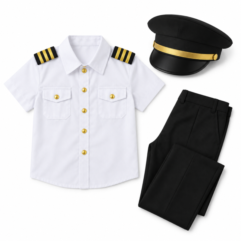 svd-sv-0385-clean-01 Kids' Pilot Costume Set – Style 0385