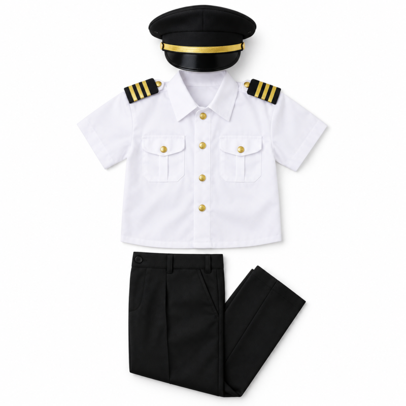 svd-sv-0386-clean-01 Kids' Pilot Costume Set – Style 0386