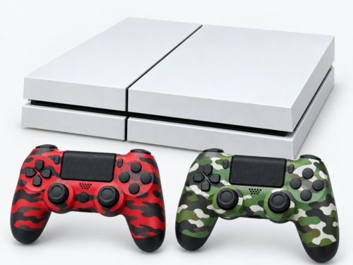 PlayStation 4 Console with 2 Controllers and 10 Games