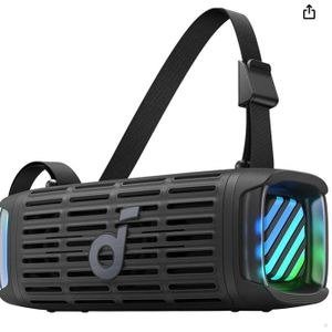 Soundcore Boom 3i Dark Speaker with Shoulder Strap
