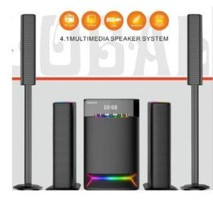 Global Star Dark Speaker System with Tall Columns