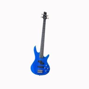 Blue Five-String Bass Guitar
