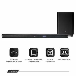 JB Dark Soundbar with Separate Upright Unit