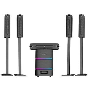 Aiwa HT750 Dark Speaker System with Four Columns
