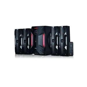 Sayonapps Dark Multi-Speaker System with Red Accents