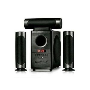Djack Dark Speaker System with Rounded Grille Units