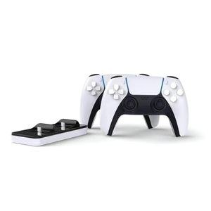 Dark and White Controller Dock with Raised Supports