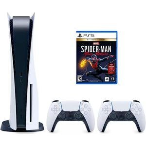 White PlayStation 5 Console Bundle Listing