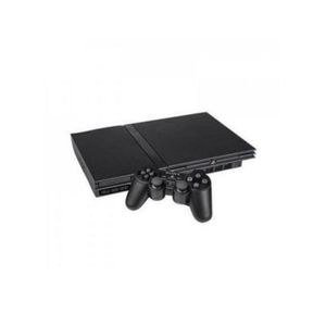 Black PlayStation 2 Console with Controller