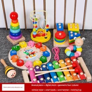Colourful Play-Accessory Group with Blocks and Bars