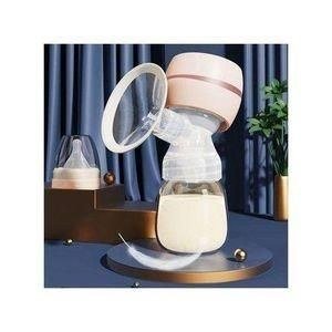 Pink Breast-Pump Appliance with Collection Bottle