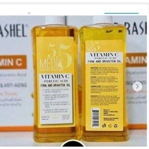 Medix Vitamin C-Labelled Body-Oil Bottle