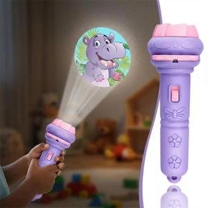 ShebSheb Purple Projection-Style Toy Torch
