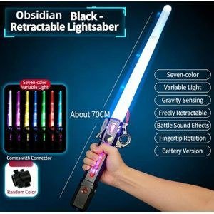 Toy Light-Sword Design with Dark Handle