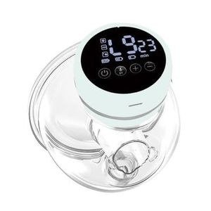 Pale Green Breast-Pump Unit with Round Display