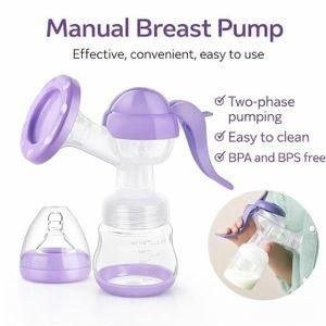 Timbutus Purple Manual Breast-Pump Arrangement