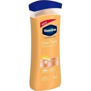 Vaseline Even Tone Labelled Lotion Bottle