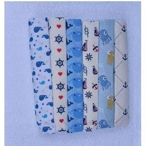 Blue and White Printed Small Bedding Textiles