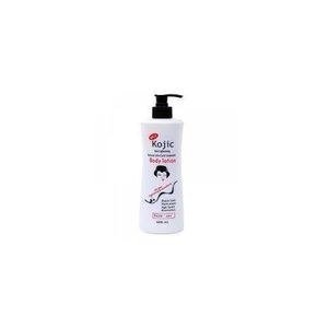 Kojic Acid-Labelled Lotion Pump Bottle