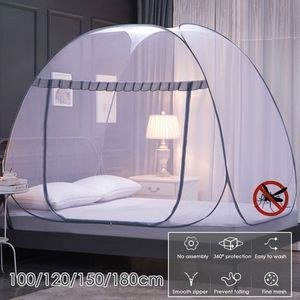Dome-Style Bed Net with Pale Sides