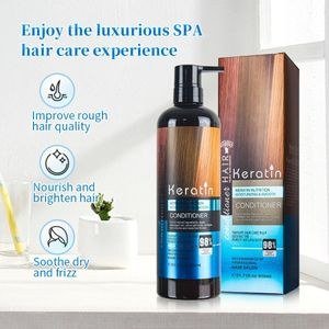 Keratin-Labelled Conditioner Pump Bottle with Box