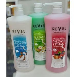 Revel Shower-Cream Bottle in Colour Examples