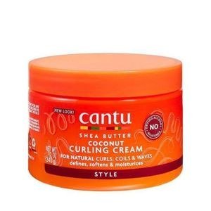 Cantu Coconut-Labelled Curling-Cream Jar