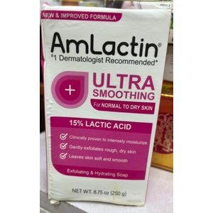AmLactin Ultra Smoothing Labelled Soap Package