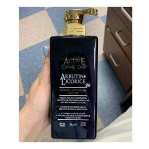 Active Caviar Drip Labelled Dark Pump Bottle