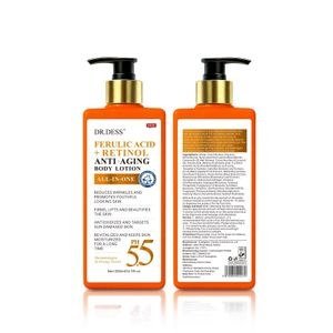 Dr Dress Labelled Lotion Pump Bottle