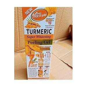 Veet Gold Turmeric-Labelled Peeling-Gel Tube
