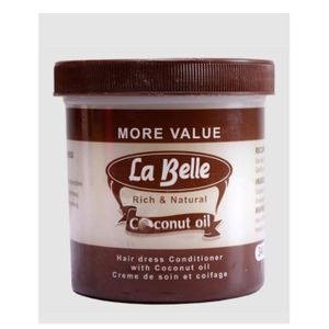 La Belle Coconut Oil-Labelled Hair-Cream Jar