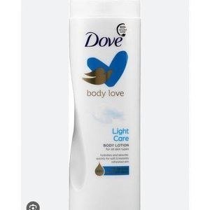 Dove Body Love Light Care Labelled Bottle