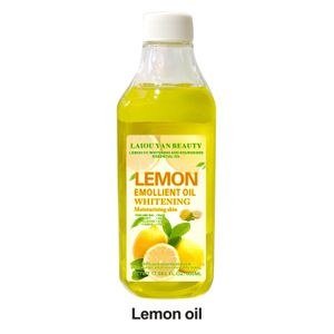 LaioU Yan Beauty Lemon-Labelled Oil Bottle