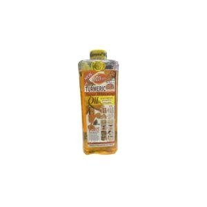 Veet Gold Turmeric-Labelled Oil Bottle