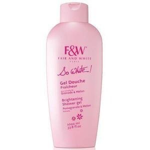 Fair and White So White Pink Shower-Gel Bottle