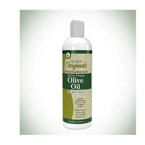 Organics Olive Oil-Labelled Lotion Bottle
